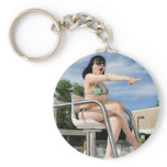 Jenn Martin (lifeguard) Keychain