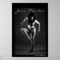 Jenn Martin (ph dance) Poster Print