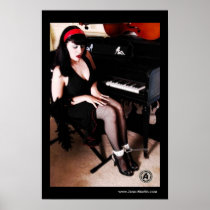 Jenn Martin (Piano Lessons) Poster Print
