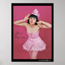 Jenn Martin (pin na, na) Poster Print