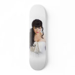Jenn Martin 'Princess' White Skateboard