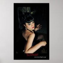 Jenn Martin (putting on the ritz) Poster Print