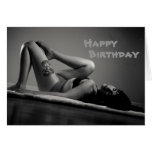 Jenn Martin (reclining) Birthday Card