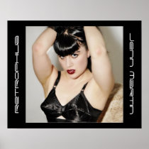 Jenn Martin 'retrophilia' Poster Print