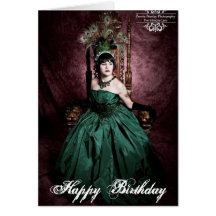 Jenn Martin (Royal Green) Birthday Card