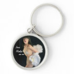 Jenn Martin 'Silver and Champagne' Boutique Keycha keychains
