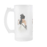Jenn Martin 'Top Hat/ Cane' Frosted Mug