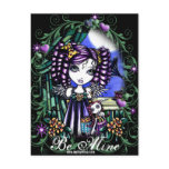 "Jenny" Rag Doll Valentine's Day Angel Postcard