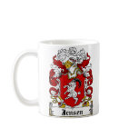 Jensen Family Crest mugs