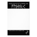 Jera Rune grey Stationery Design