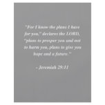 JEREMIAH 29:11 Bible Verse Flyers