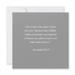 JEREMIAH 29:11 Bible Verse invitations