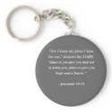 JEREMIAH 29:11 Bible Verse keychains