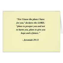 JEREMIAH 29:11