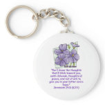 Jeremiah 29:11 keychains
