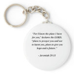JEREMIAH 29:11 keychains