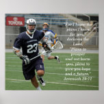 Jeremiah 29:11 Lacrosse posters