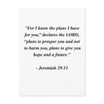 JEREMIAH 29:11