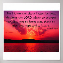 Jeremiah 29:11 print