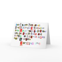 Jeremiah 29:11 Ransom Note
