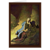 Jeremiah Lamenting Over The Destruction Of Jerusal Cards