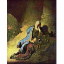Jeremiah Lamenting Over The Destruction Of Jerusal Photo Cutout