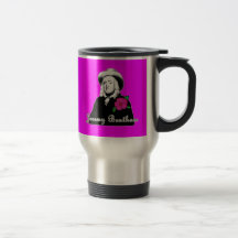 Jeremy Bentham with Tropical Flower Coffee Mugs