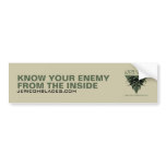 Jericoh Bumper Tan bumper stickers