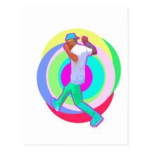 JERK DANCE logo Post Card