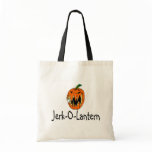 Jerk O Lantern Scary Pumpkin Bag