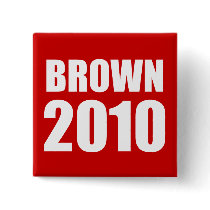 JERRY BROWN Election Gear Buttons