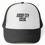 Jersey City New Jersey Rocks Mesh Hats