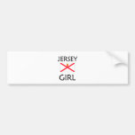 JERSEY GIRL BUMPER STICKER