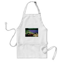 Jersey lavender farm, Jersey Channel Islands, Engl Aprons