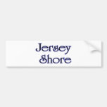Jersey Shore blue Bumper Stickers