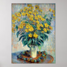 Jerusalem Artichoke Flowers Poster