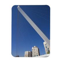 Jerusalem Chords Bridge Rectangle Magnets