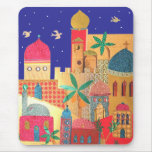 Jerusalem City Colourful Art Mousepads