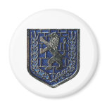 Jerusalem Crest Blue magnets