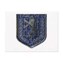 Jerusalem Crest Blue