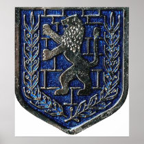 Jerusalem Crest Blue