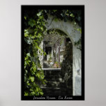 Jerusalem Houses - Ein Kerem Poster