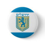 Jerusalem, Israel Pinback Button