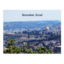 Jerusalem, Israel Post Card