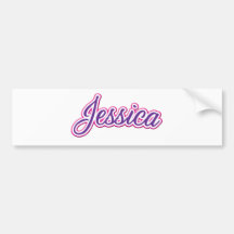 Jessica Bumper Sticker