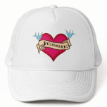 Jessie - Custom Heart Tattoo T-shirts & Gifts hats
