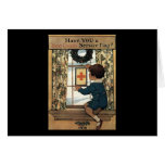 Jessie Willcox Smith Red Cross Service Flag Greeting Cards