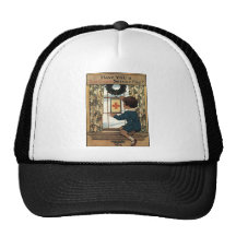 Jessie Willcox Smith Red Cross Service Flag Mesh Hats