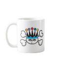jester Skull and Crossbones mugs