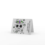Jester Skull Note Card